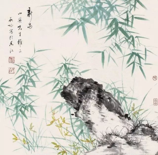 國畫竹子：竹語竹畫君子當如竹！