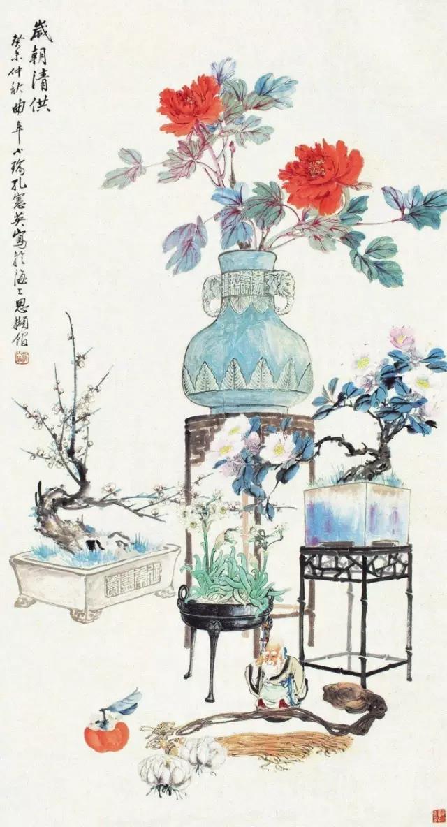 國畫藝術：歲月悠悠唯書畫靜好!
