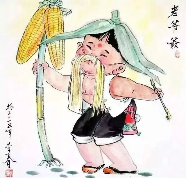 國畫里的兒童，萌翻六一兒童節(jié)！