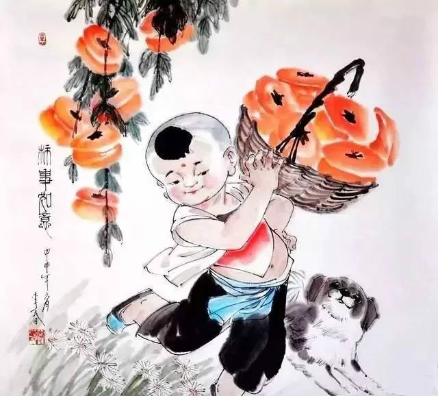 國畫里的兒童，萌翻六一兒童節(jié)！
