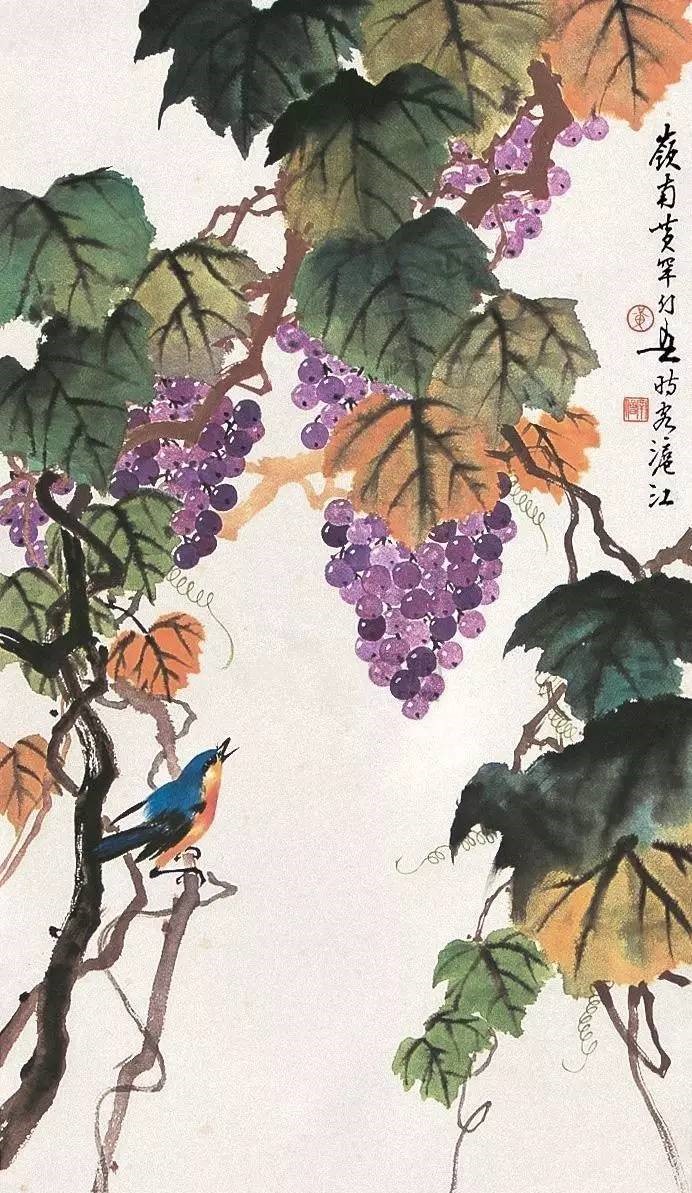 美人如葡萄，秀美如國畫！