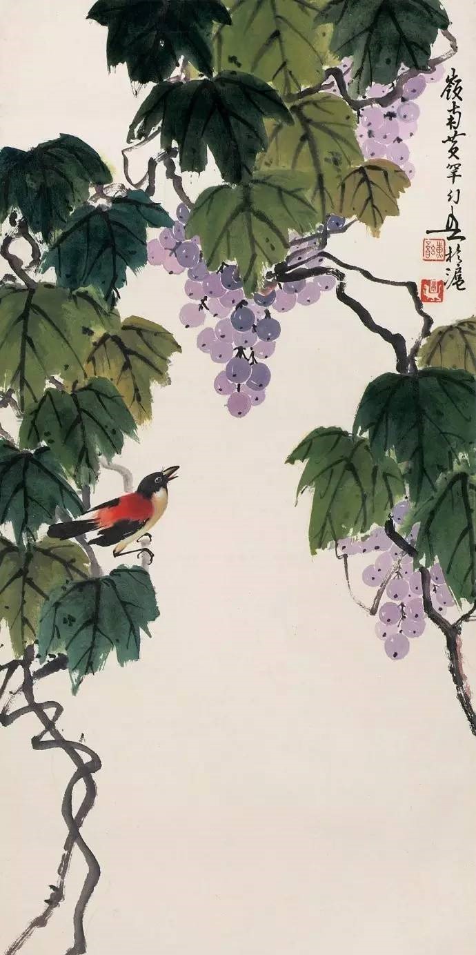 美人如葡萄，秀美如國畫！