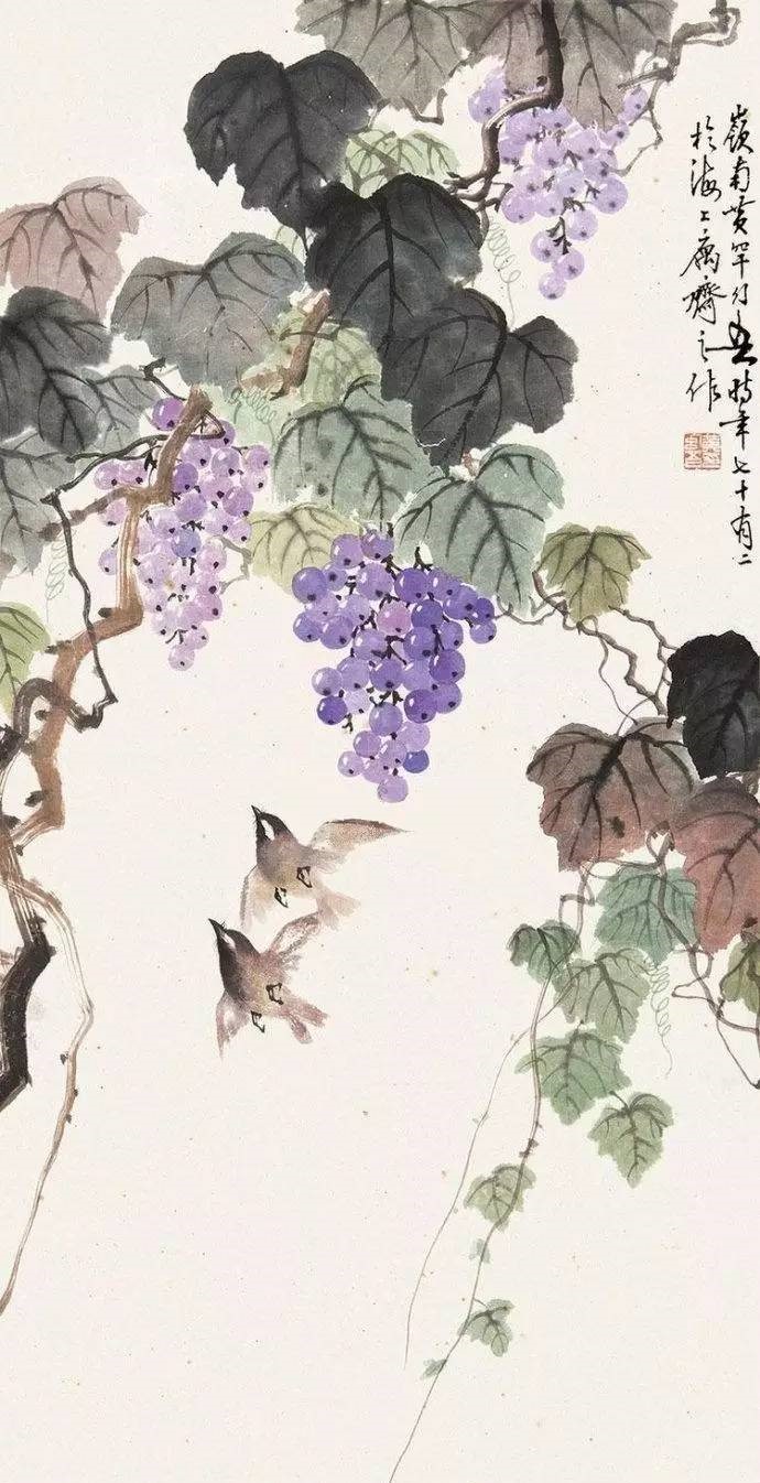 美人如葡萄，秀美如國畫！