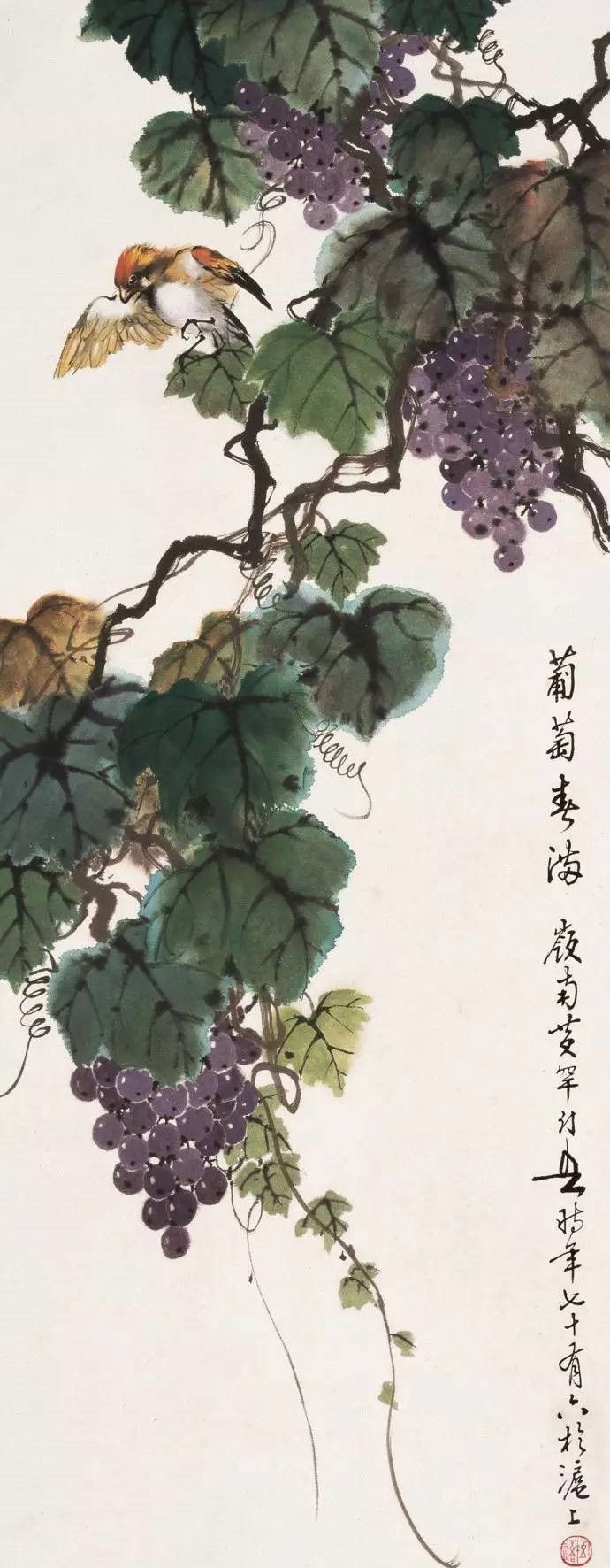 美人如葡萄，秀美如國畫！