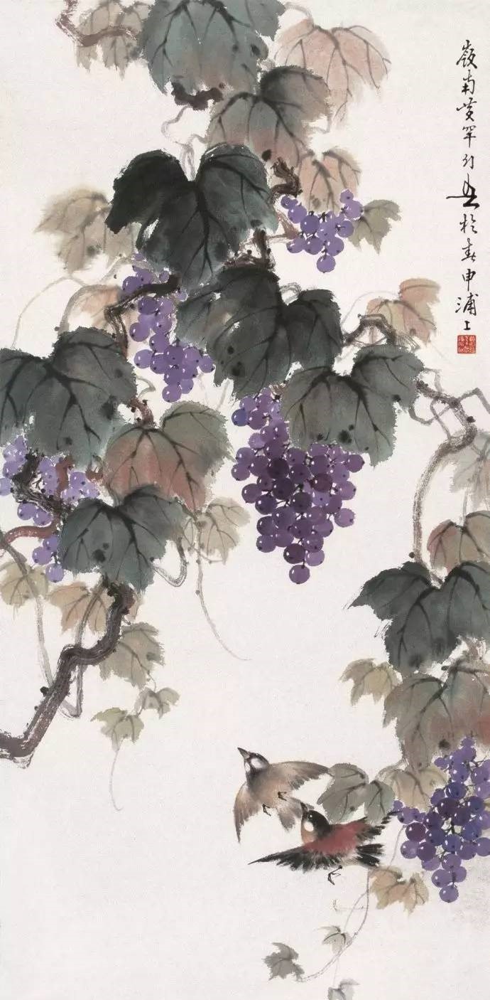 美人如葡萄，秀美如國畫！