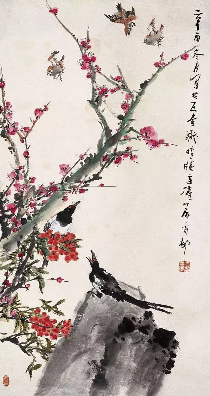 王雪濤國畫作品：28幅精品畫梅美極了！