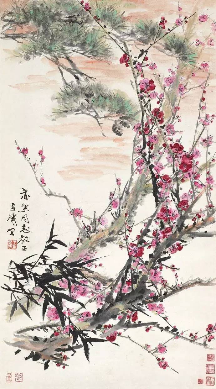 王雪濤國畫作品：28幅精品畫梅美極了！