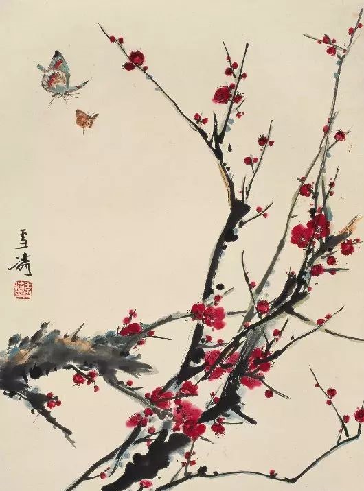 王雪濤國畫作品：28幅精品畫梅美極了！