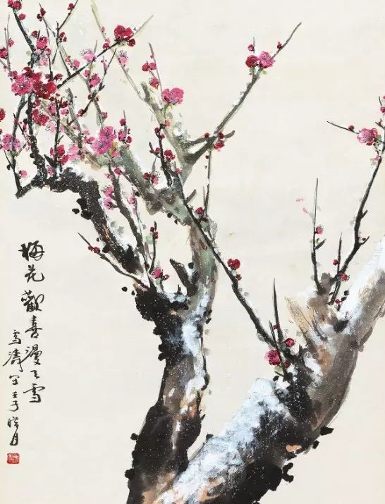 王雪濤國畫作品：28幅精品畫梅美極了！