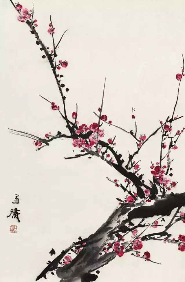 王雪濤國畫作品：28幅精品畫梅美極了！