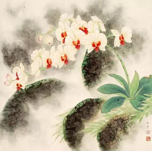 中國畫欣賞：驚艷唯美蘭花圖