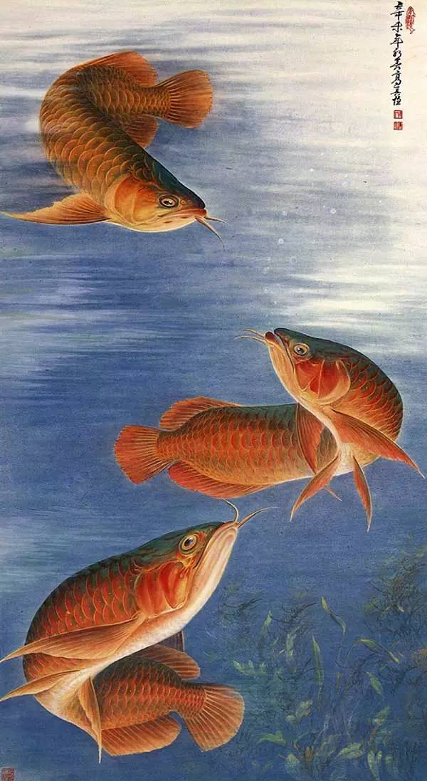 超逼真的詩(shī)意國(guó)畫魚：令人驚嘆的如魚得水