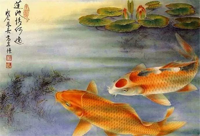 超逼真的詩(shī)意國(guó)畫魚：令人驚嘆的如魚得水