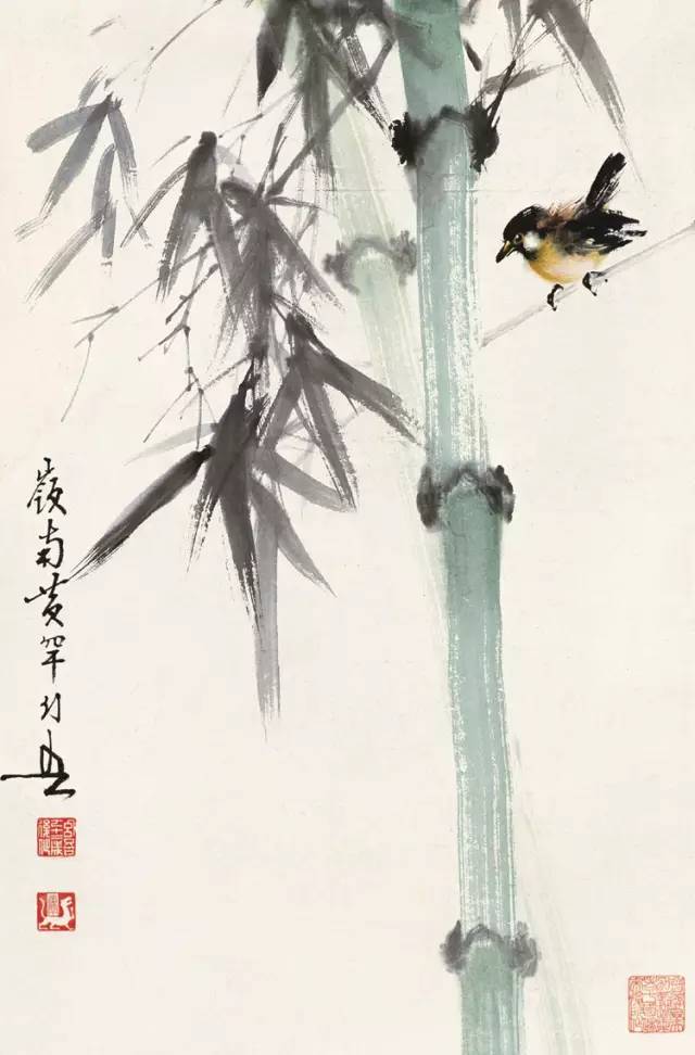 中國國畫藝術：絕美花鳥國畫圖片