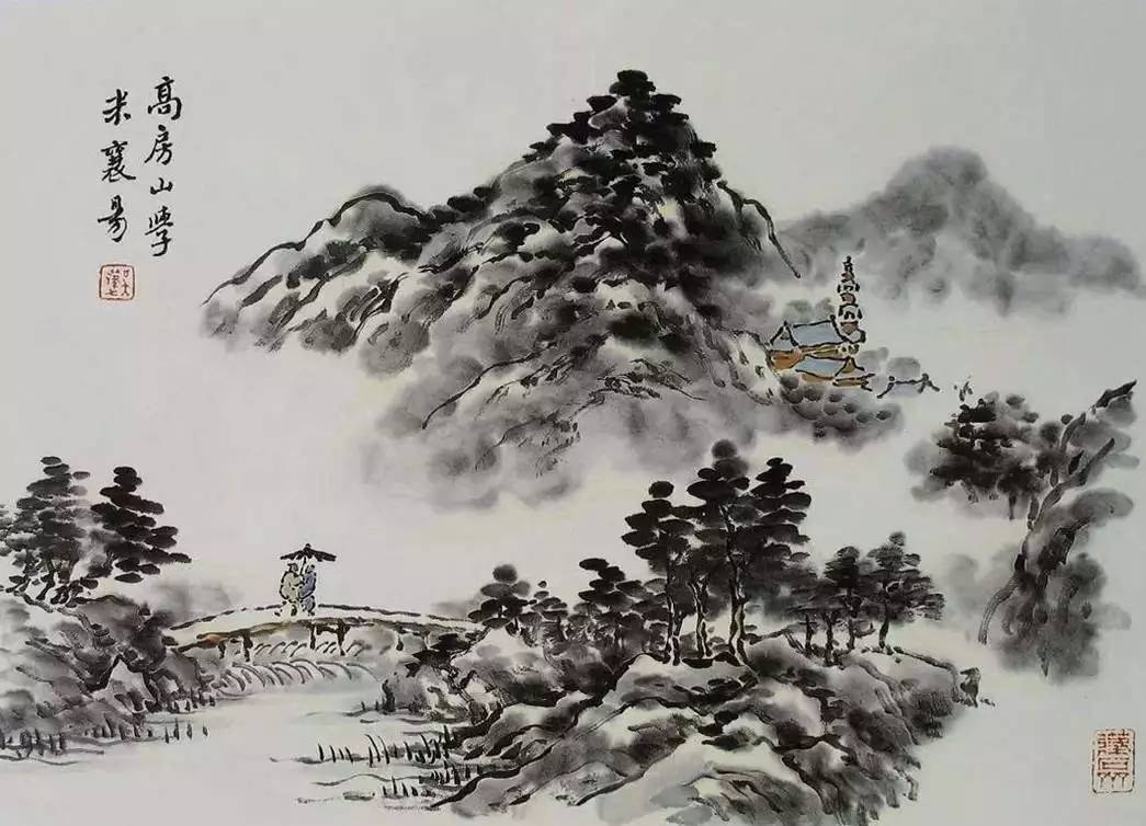 《芥子園畫譜》山水集合，精選賞析！