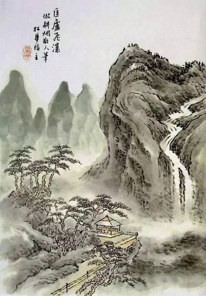 《芥子園畫譜》山水集合，精選賞析！