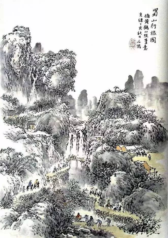 《芥子園畫譜》山水集合，精選賞析！