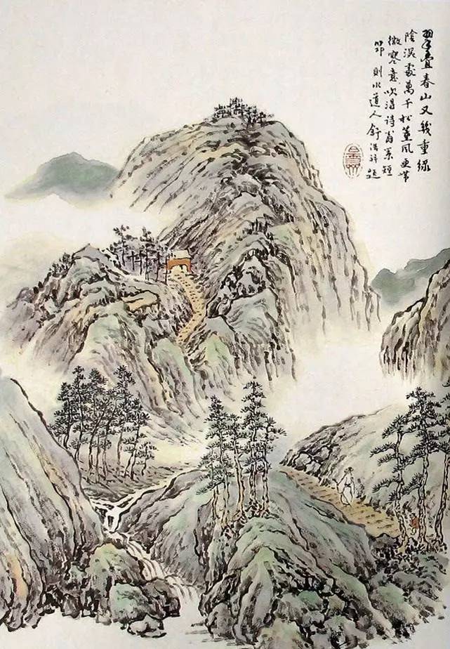 《芥子園畫譜》山水集合，精選賞析！