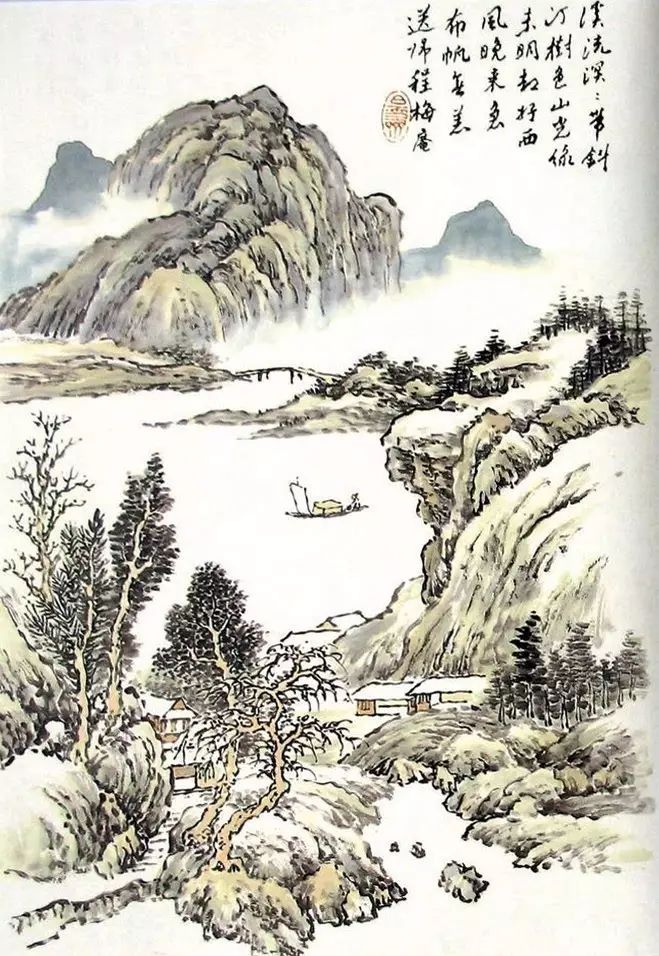 《芥子園畫譜》山水集合，精選賞析！