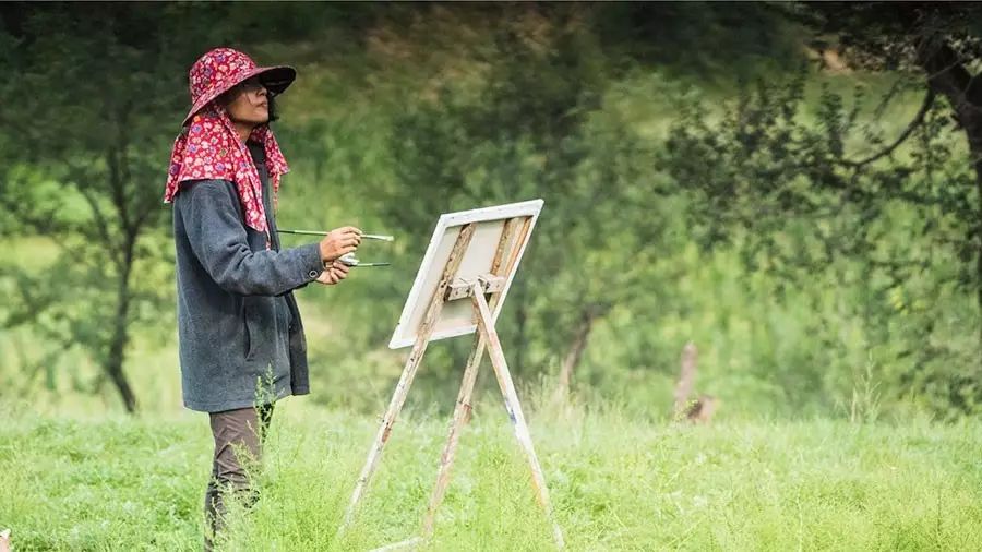 畫畫找回內心真實的自己