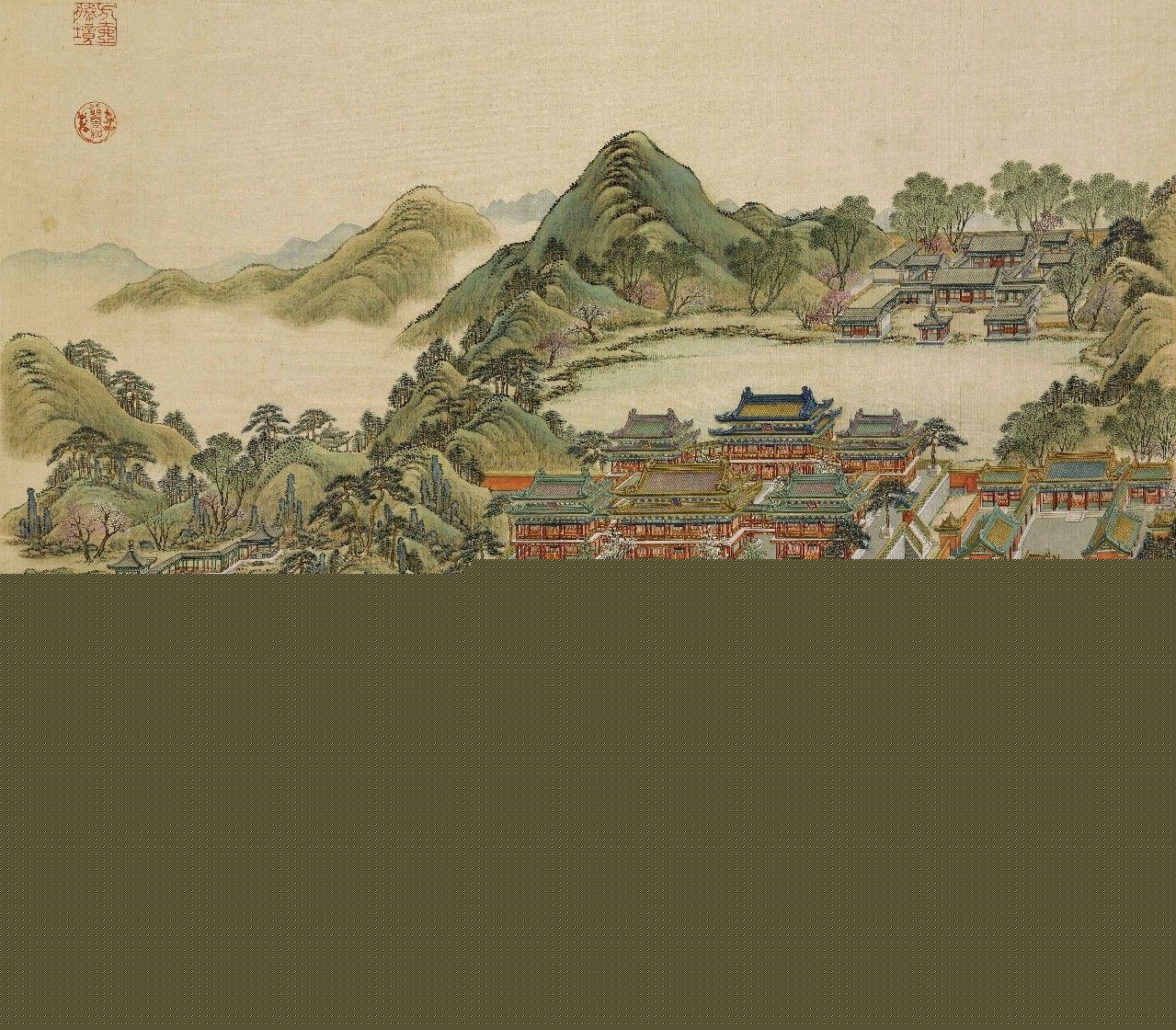 國畫：傾世絕美圓明園比你想像的更美《二》