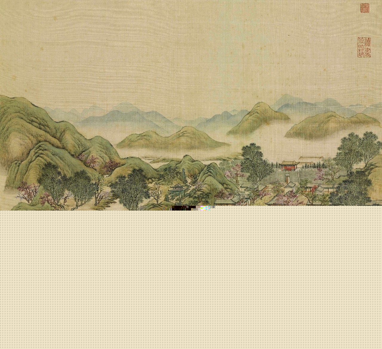 國畫：傾世絕美圓明園比你想像的更美《二》