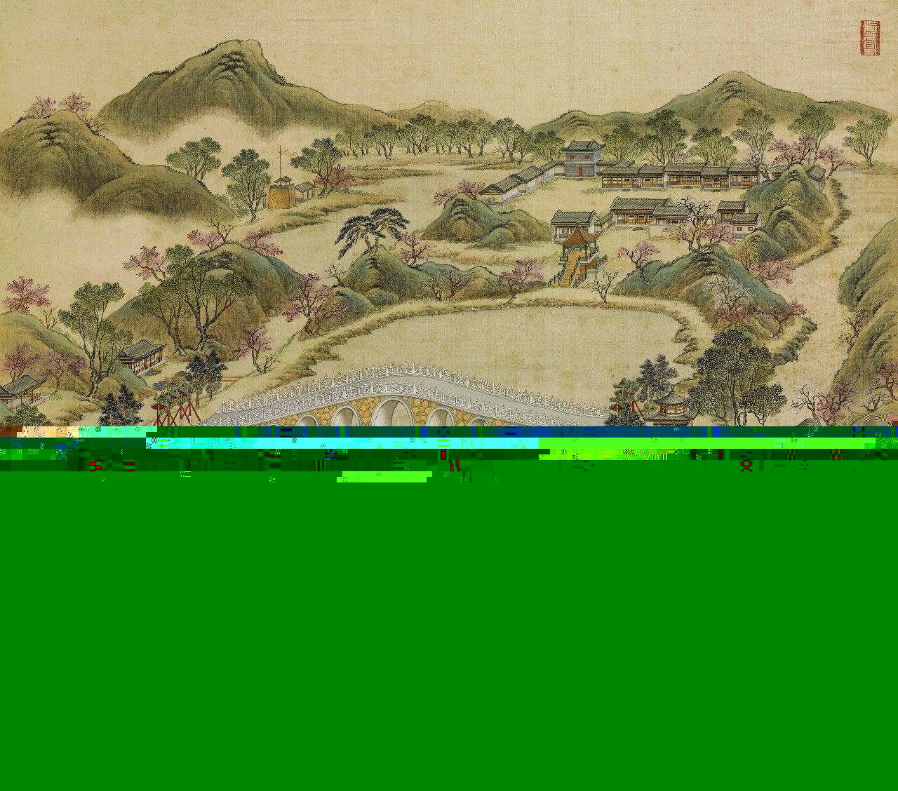 國畫：傾世絕美圓明園比你想像的更美《二》