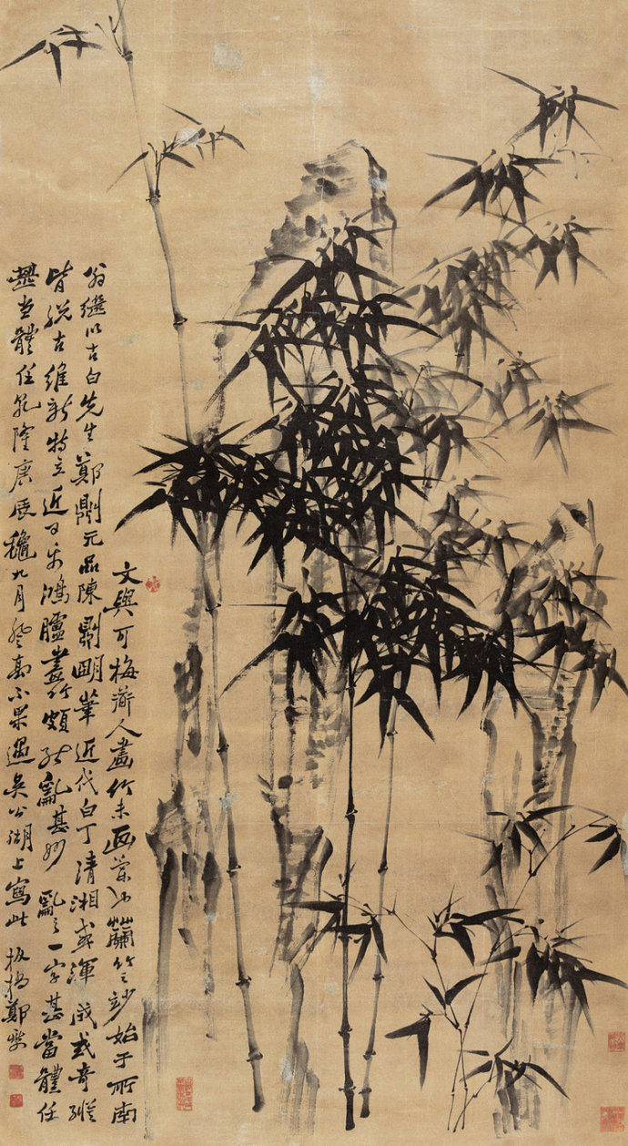揚州八怪之鄭板橋的墨竹