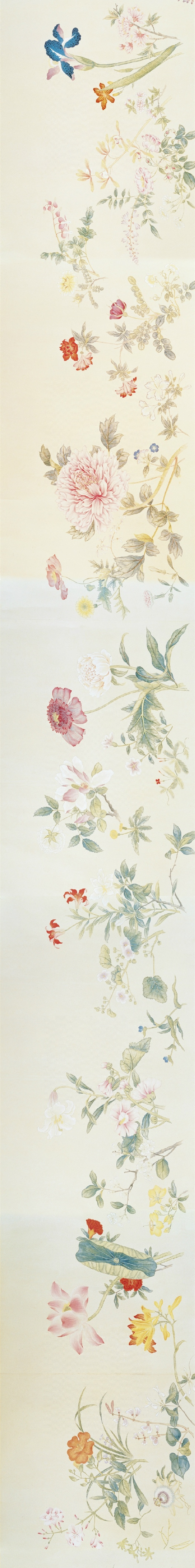 汪承霈《春祺集錦》國畫花卉合集欣賞