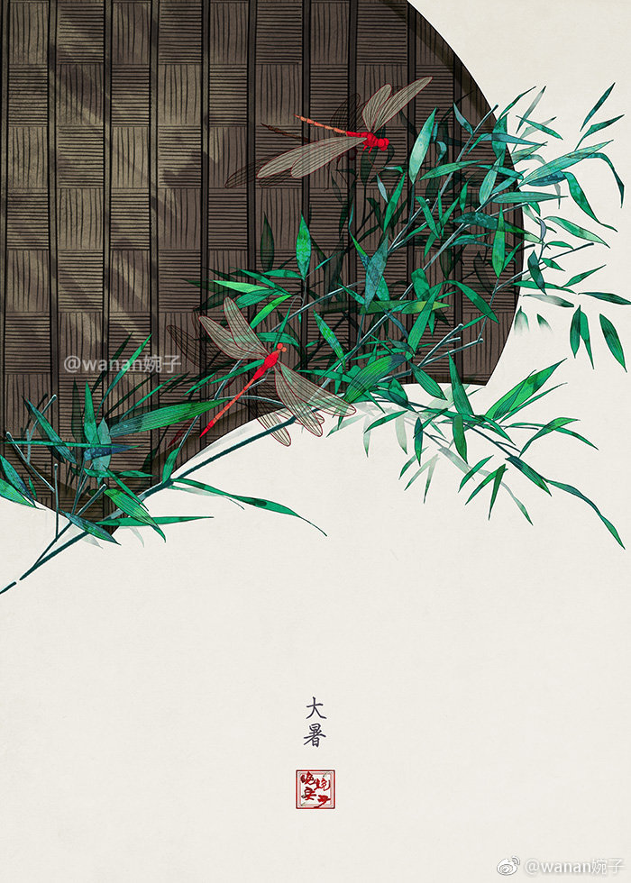 唯美意境24節氣古風圖片，適合做壁紙的古風圖片