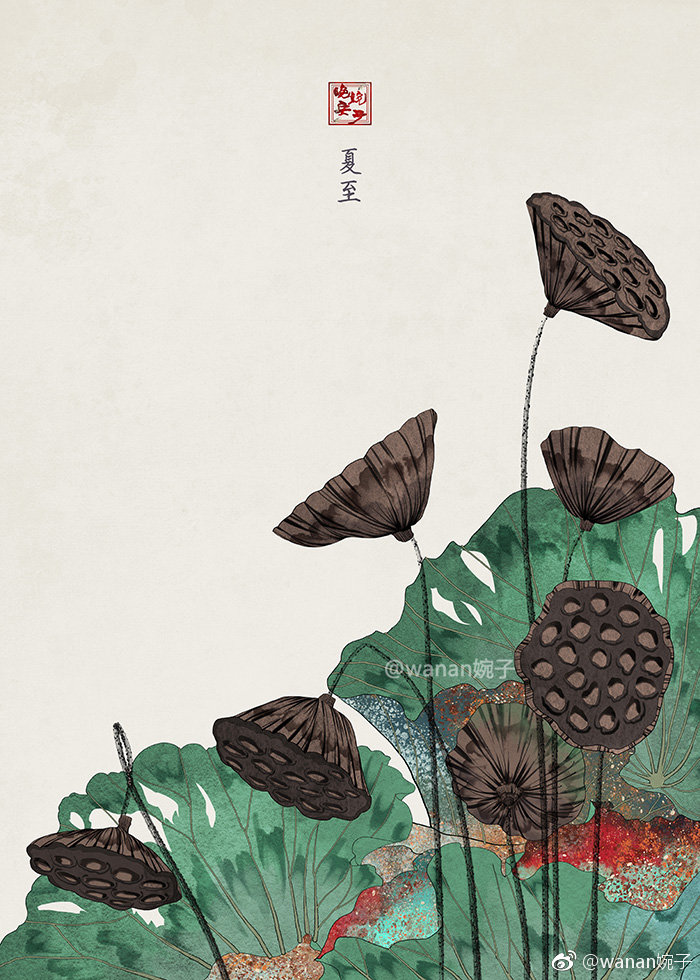 唯美意境24節氣古風圖片，適合做壁紙的古風圖片