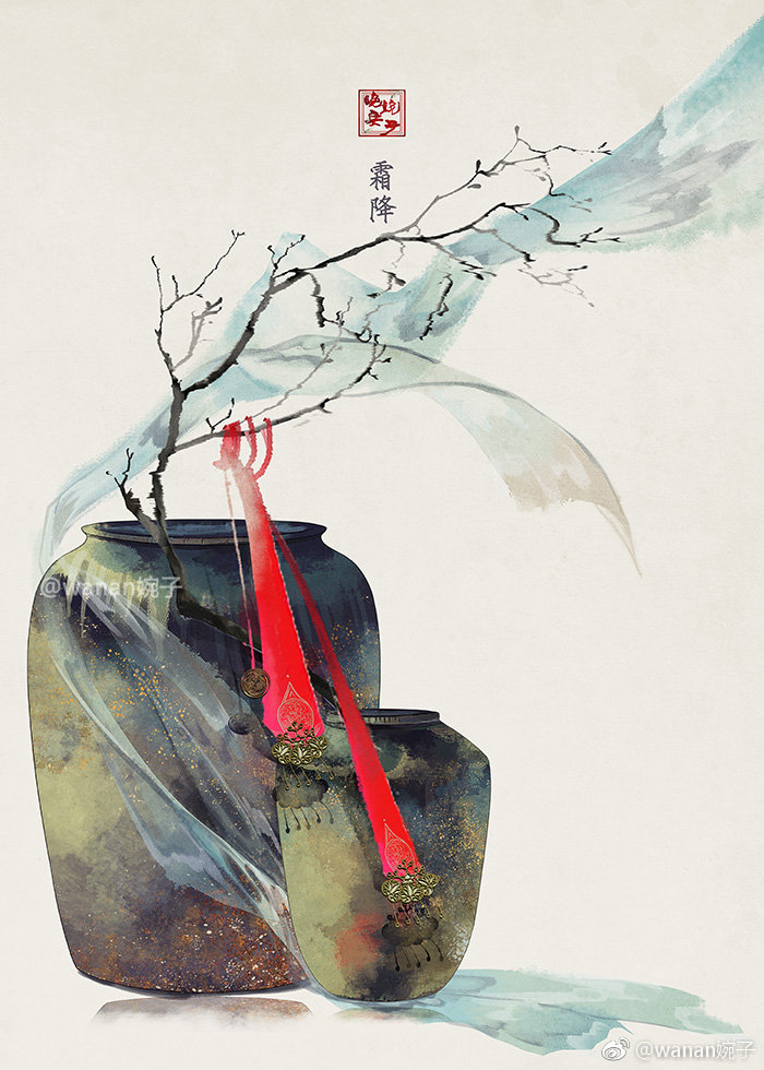 唯美意境24節氣古風圖片，適合做壁紙的古風圖片