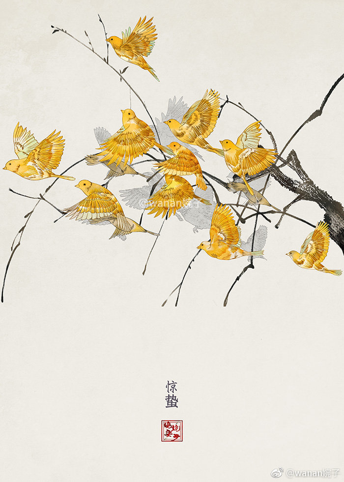 唯美意境24節氣古風圖片，適合做壁紙的古風圖片
