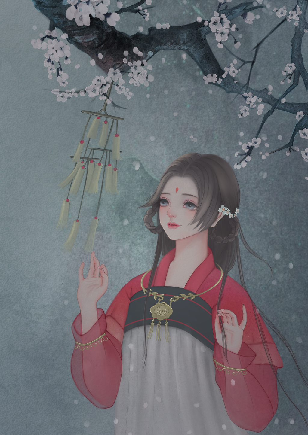 氣質韻味的古風女子，一組唯美高清古風圖片