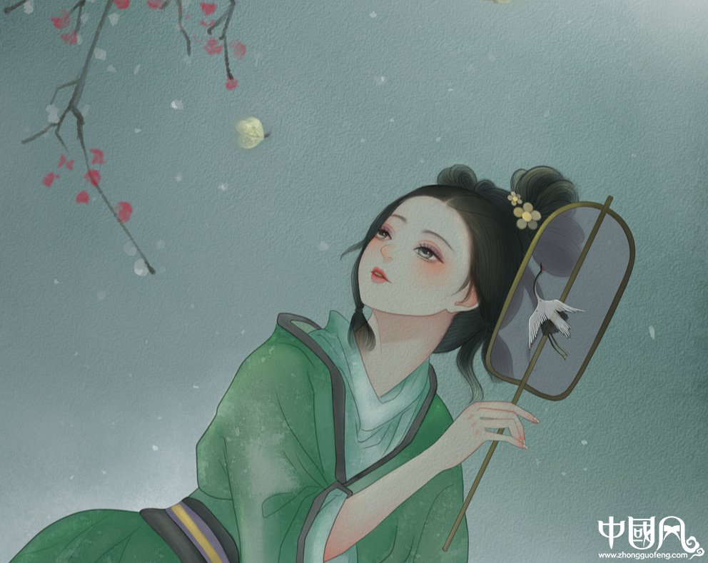 氣質韻味的古風女子，一組唯美高清古風圖片