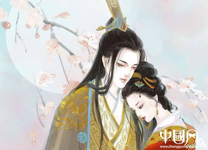 浪漫情侶古風圖片，高清唯美古風圖集
