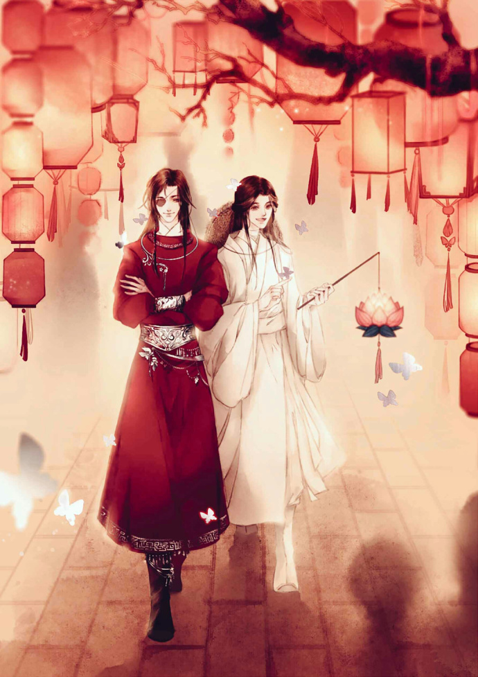 《天官賜福》古風圖集，高清古風壁紙圖片