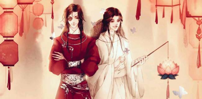 《天官賜福》古風圖集，高清古風壁紙圖片