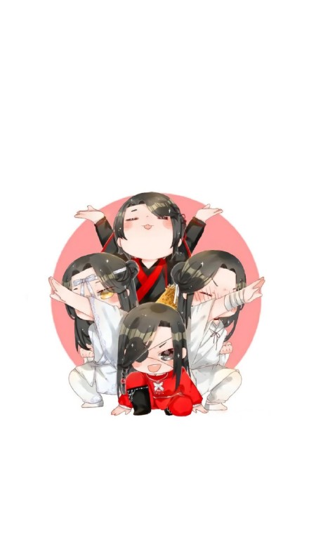 《魔道祖師》古風(fēng)圖片，超萌Q版人物壁紙圖集