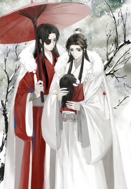《天官賜福》古風圖集(23張），花城好帥呀！