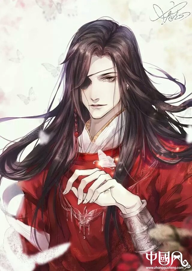 《天官賜福》古風(fēng)圖集(23張），花城好帥呀！