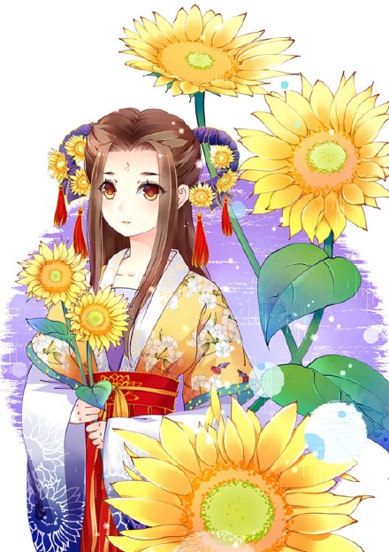 可愛古風女子圖集，超萌的古風圖片