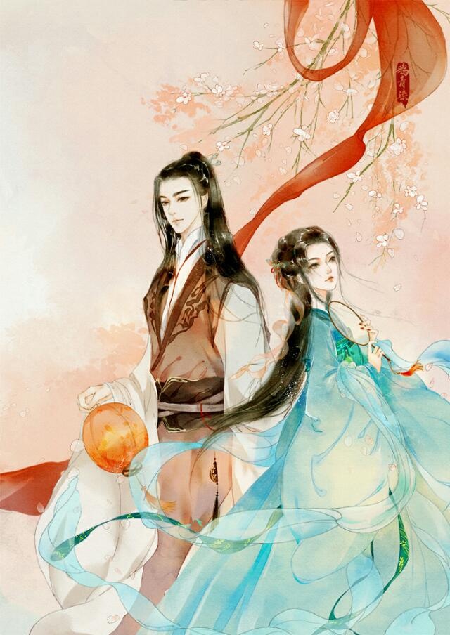 高清古風情侶圖集(52張)，超恩愛甜蜜的古風圖片