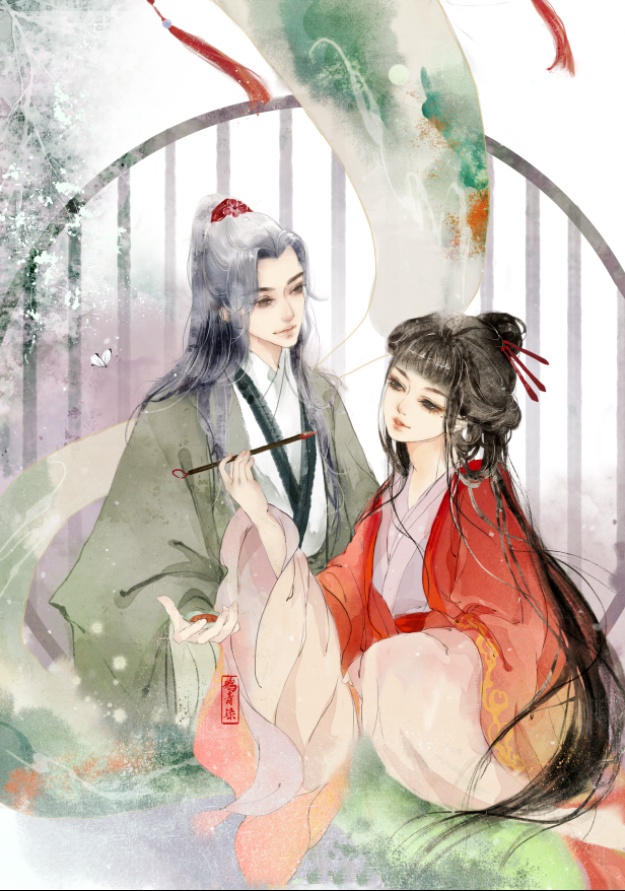 高清古風情侶圖集(52張)，超恩愛甜蜜的古風圖片