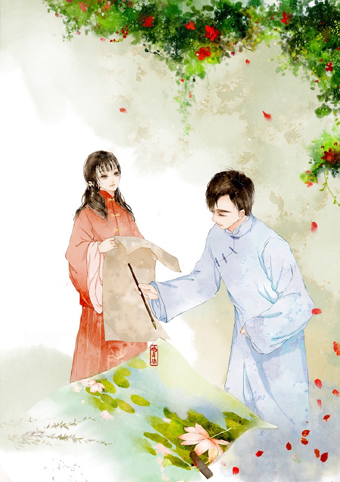 高清古風情侶圖集(52張)，超恩愛甜蜜的古風圖片
