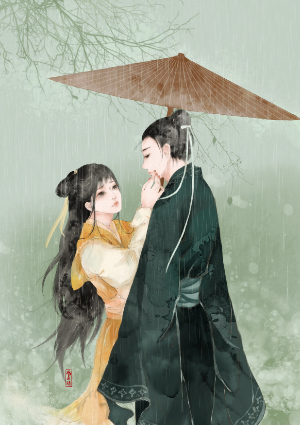 高清古風情侶圖集(52張)，超恩愛甜蜜的古風圖片