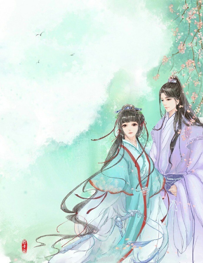 高清古風情侶圖集(52張)，超恩愛甜蜜的古風圖片