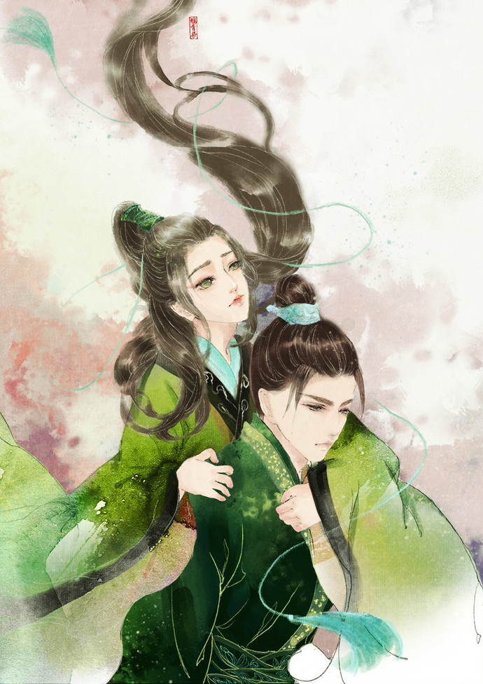 高清古風情侶圖集(52張)，超恩愛甜蜜的古風圖片