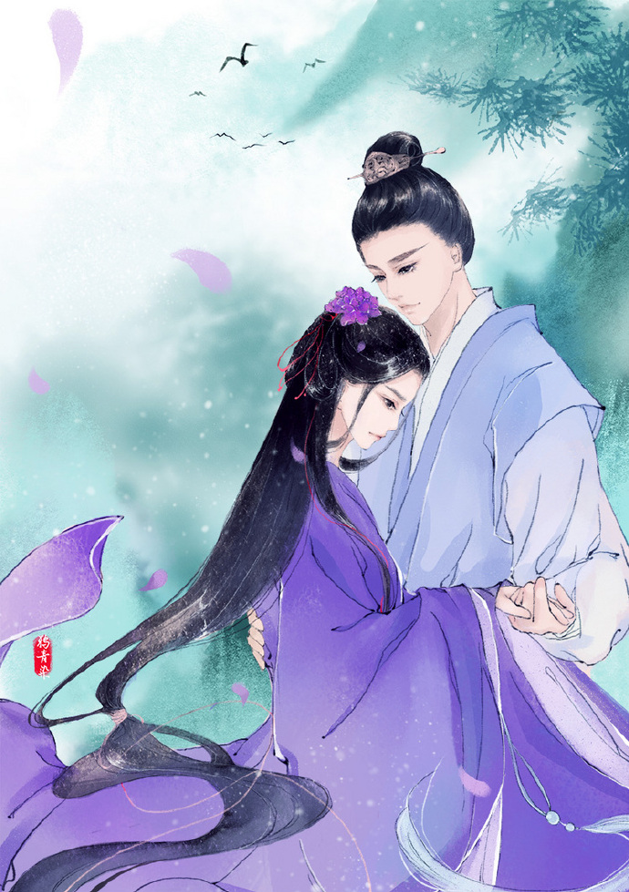高清古風情侶圖集(52張)，超恩愛甜蜜的古風圖片