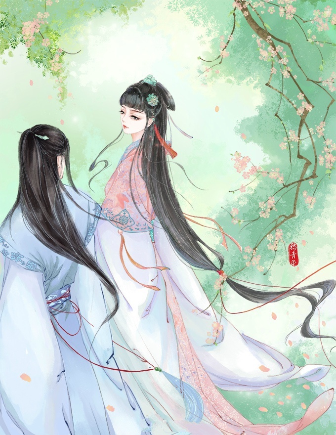 高清古風情侶圖集(52張)，超恩愛甜蜜的古風圖片